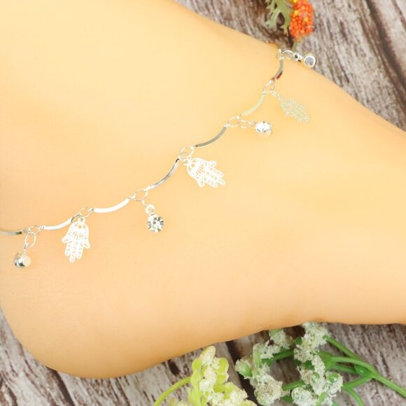 Dainty Anklet for Women – Elegant Everyday Jewelry & Perfect Gift | MLCRC1925 - Picture 1 of 10